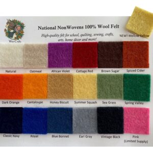 National Nonwovens Swatch Card