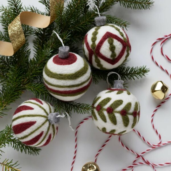 Christmas Ornaments Kit by Felted Sky