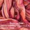 Bonnie Bee Merino and Bamboo roving top