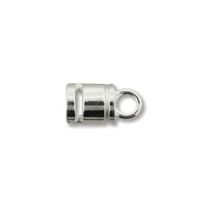 Sterling silver 3mm ring end cap