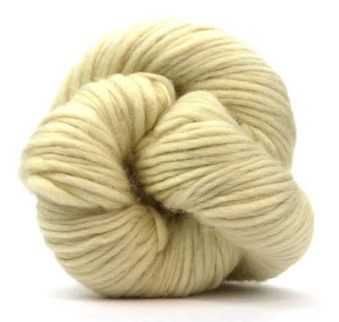 White BFL Super Chunky yarn 1720