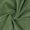 Moss Green cotton velour