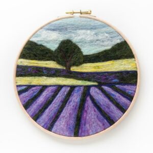 Lavender Fields Needle Felting Kit