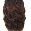 Mohair Doll Hair Weft - Curly Dark Brown