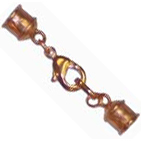 9mm Copper Lobster Clasp Set--  $12.45