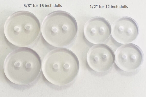 Doll Jointing Buttons -- 5/8"